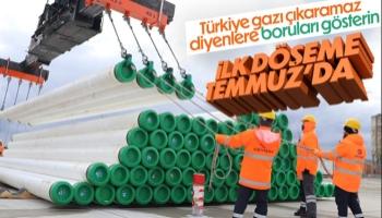 Temmuzda Karadeniz'de deniz altına ilk borular döşenecek