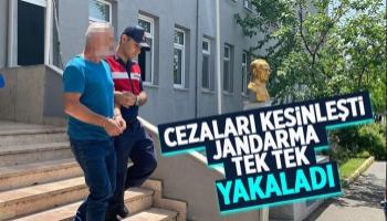 Cezaları kesinleşen hükümlüler yakalandı