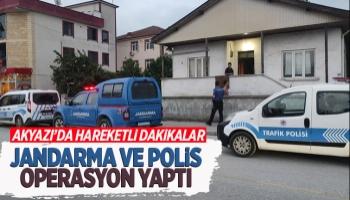 Akyazı'da hareketli dakikalar