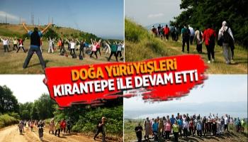 Sakarya'da doğa yürüyüşleri sürüyor