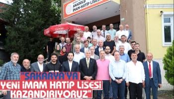 Yüce'den yeni imam hatip lisesi açıklaması