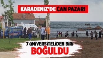 KAHREDEN HABER: 6 üniversiteli kurtarıldı, biri boğuldu