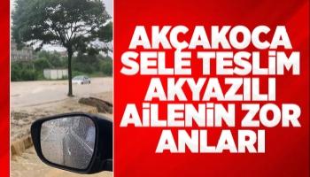 Sele yakalanan Akyazılı ailenin zor anları