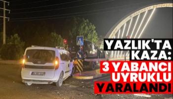 Yazlık'ta kaza: 3 yaralı