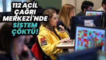 Sakarya'da 112 Acil çağrı Merkezi'nde sistem çöktü