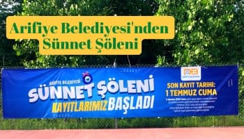 Arifiye Belediyesi'nden  Sünnet Şöleni