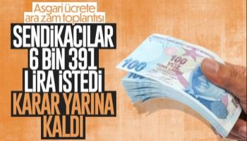 Asgari ücret zammı görüşmelerinde ikinci toplantı sona erdi