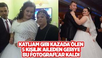 Kazada ölen Sakaryalı aileden geriye bu fotoğraflar kaldı