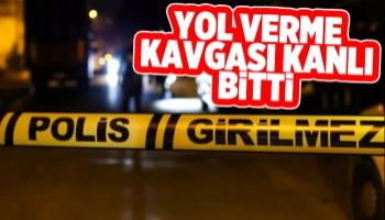 Yol verme kavgası kanlı bitti: 1 yaralı