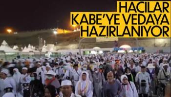 Hacılar için Kabe'ye veda vakti yaklaşıyor