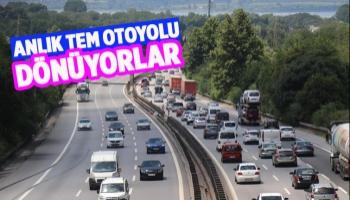 Tatilciler dönüyor