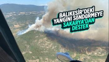 Sakarya'dan Balıkesir'e destek