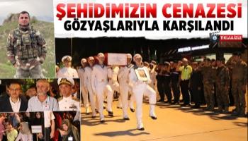 Şehit Ömer Faruk Civelek'in cenazesi Karasu'ya geldi