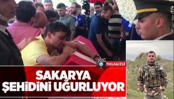 Şehit Teğmen Ömer Faruk Civelek son yolculuğuna uğurlanıyor