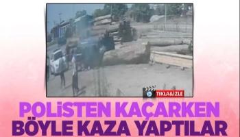 Polisten kaçış hastanede bitti