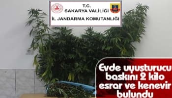 Söğütlü'de uyuşturucu operasyonu