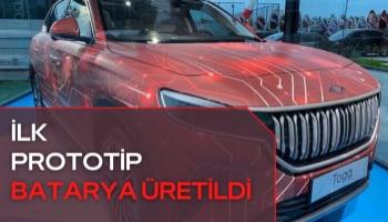 İlk Prototip Batarya Üretildi