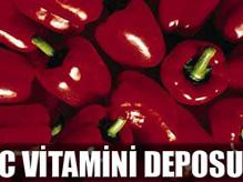 C Vitamini Deposu: Kırmızı Biber 