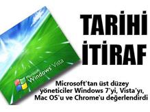 Microsoft'tan Tarihi İtiraf