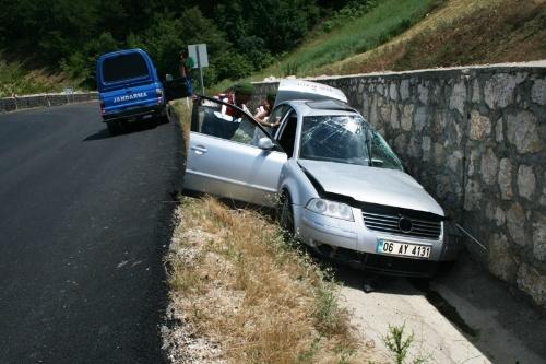 Taraklı'da trafik kazası