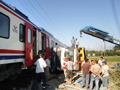 Pamukova'da Tren Kazası