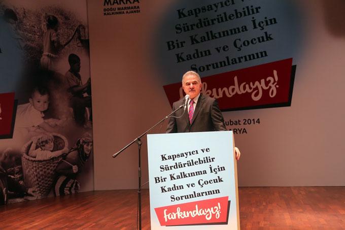 "Kadın ve Çocuk Sorunlarının Farkındayız" konferansı başladı