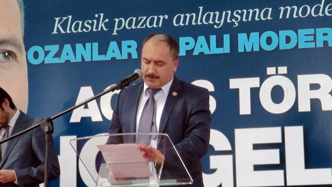 Ozanlar Mahallesi Kapalı Pazaryeri açıldı