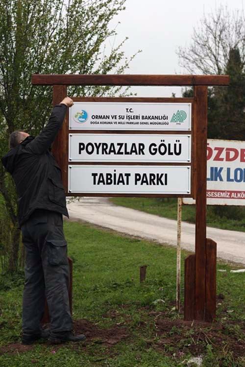 Poyrazlar Gölü'nde yaz hazırlığı