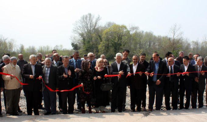 Karasu'ya beton fabrikası kuruldu