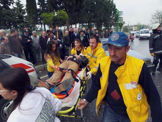 Sapancada trafik kazası: 1 yaralı
