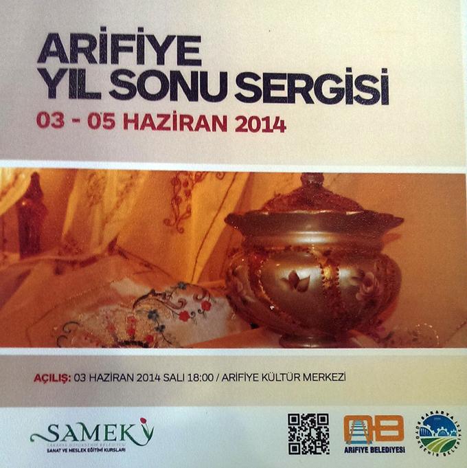 SAMEK Arifiye'den yılsonu sergisi