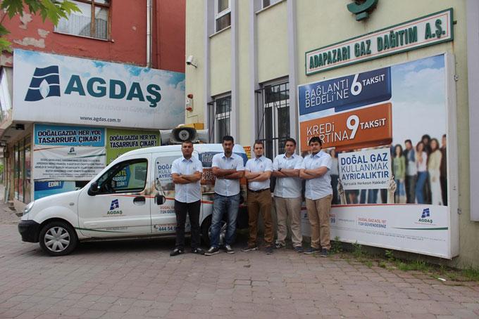 AGDAŞ mobil vezne hizmeti Karasuda
