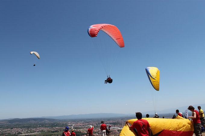 Beklenen Yamaç Paraşütü Festivali başlıyor