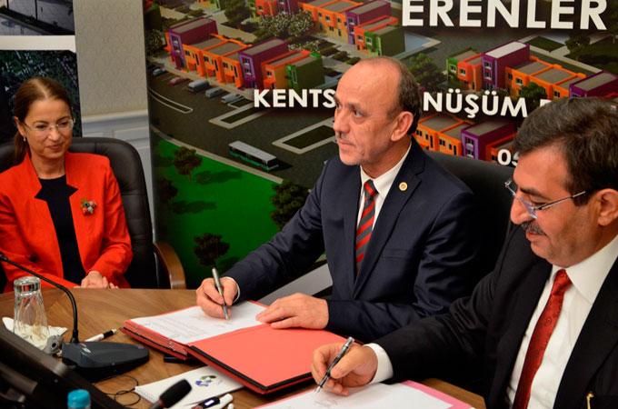 "Erenler Kentsel Dönüşüm Protokolü imzalandı
