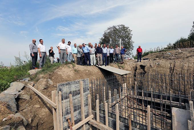 Sulama Kanalı Projesi tamamlanmak üzere