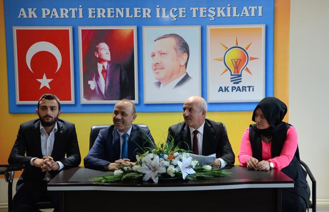 Erenler İlçe Teşkilatı basın açıklaması yaptı