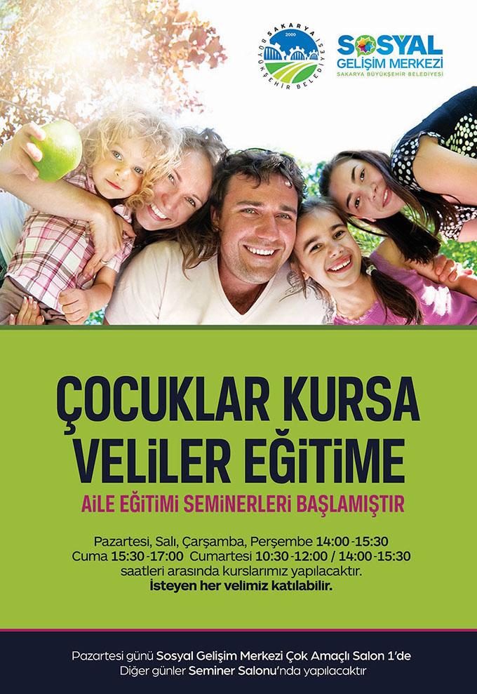 Aile Eğitimi Seminerleri başladı