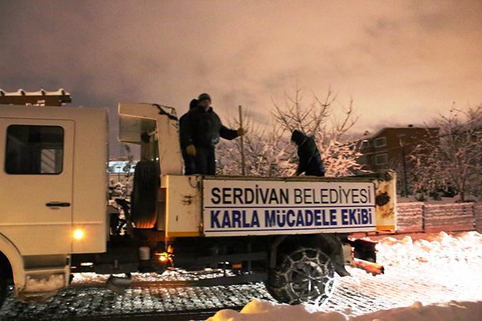 Başkan Yusuf Alemdar çalışmaları yerinde inceledi