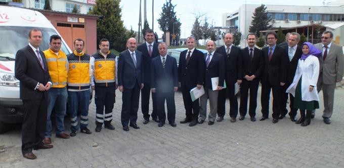 Bakan Müezzinoğlu Toyotasa Hastanesi'ni gezdi