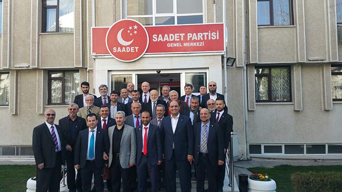 Saadet Partisi aday adayları genel merkezde