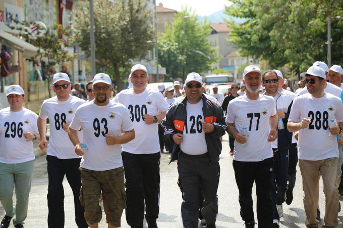 Sapanca'da ilk kez halk koşusu düzenlendi