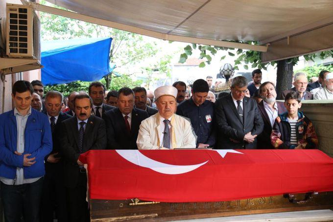 Yargıtay Üyesi Özyurt, son yolculuğuna uğurlandı