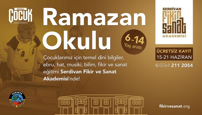 Serdivan Ramazan Okulu'na yoğun ilgi