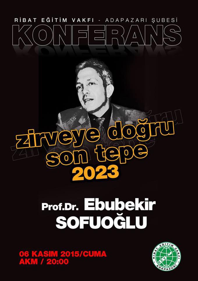 'Zirveye Doğru Son Tepe 2023' Konferansı