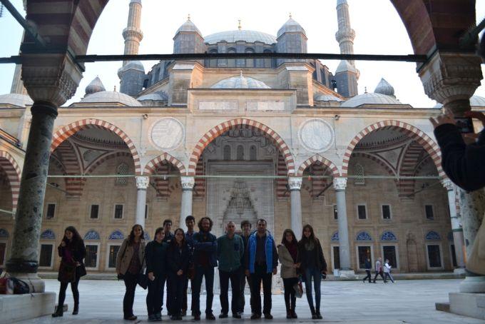 Sakaryalı öğrenciler, Edirne'deki tarihi güzellikleri gezdi