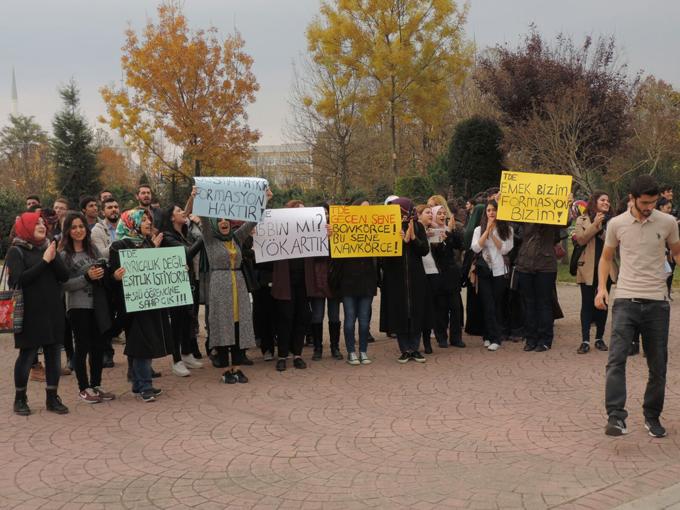 Fen Edebiyat öğrencilerinden formasyon eylemi