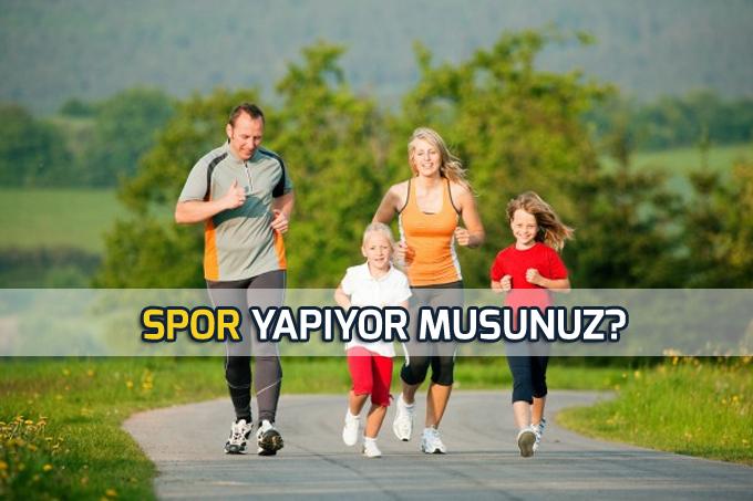 Spor yapıyor musunuz?