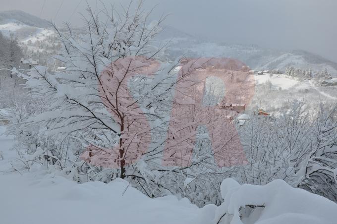 Kar kalınlığı 66cm'ye ulaştı