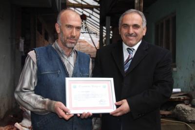 Hendek Belediyesi'nden Kurban Bayramı'na Özel Plaket