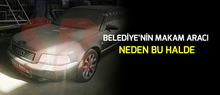 Belediyenin makam aracı neden bu halde